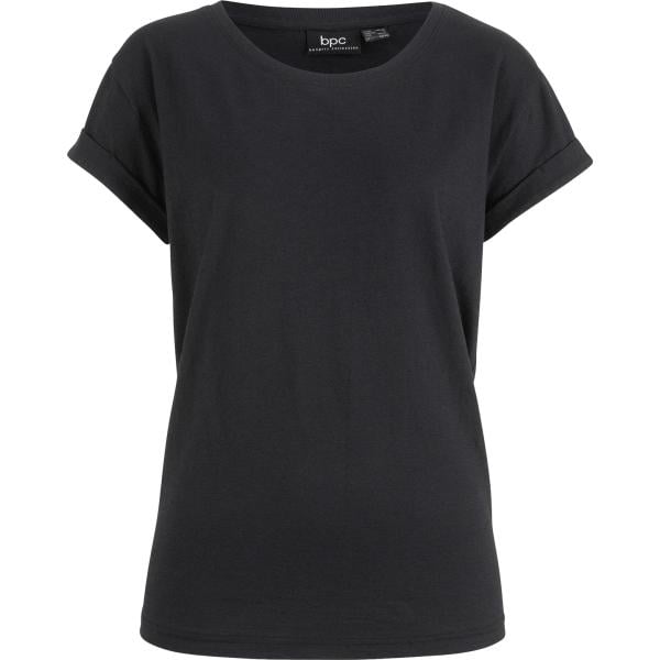 t-shirt bonprix nero