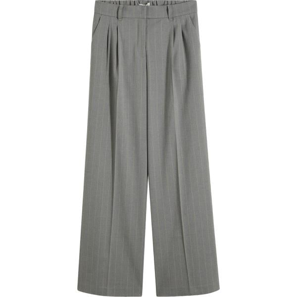 pantaloni a palazzo bonprix grigio