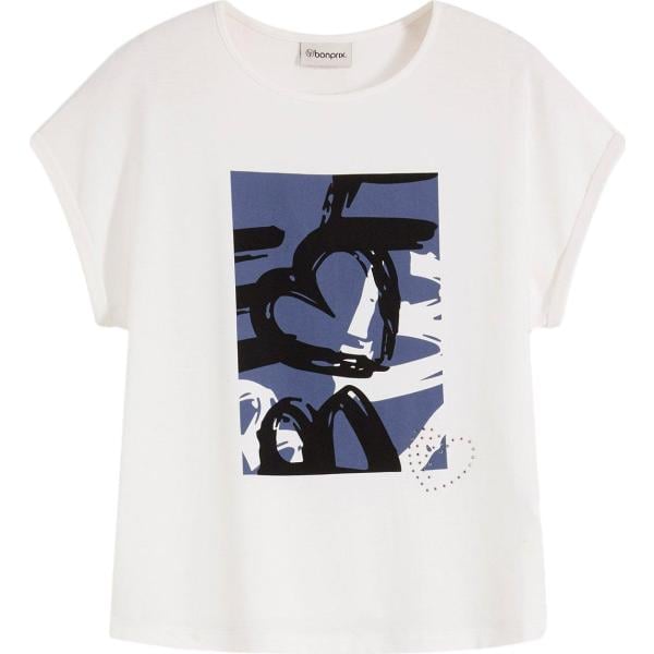 t-shirt bonprix bianco