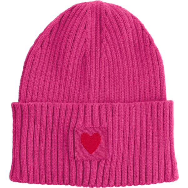 Beanie da donna in rosa scuro bonprix