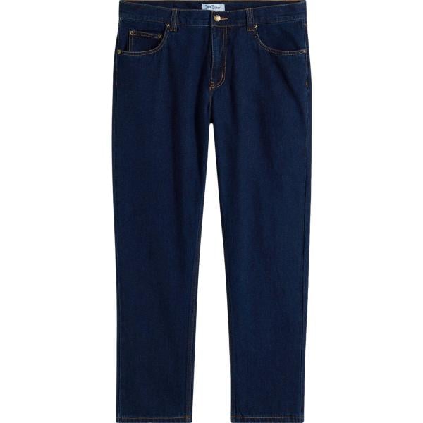 jeans dritti bonprix blu