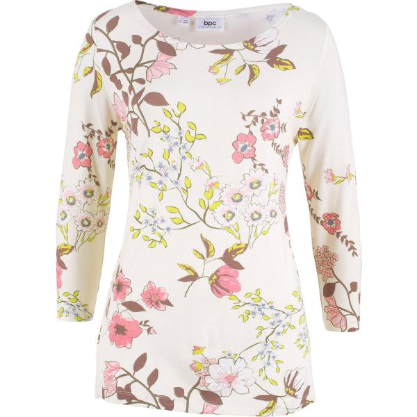 maglieria bonprix bianco a fiori