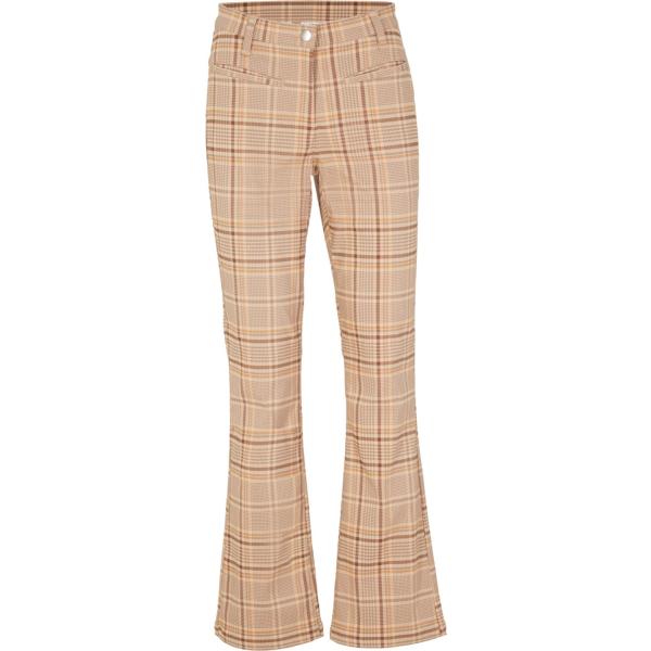 pantaloni Bpc bonprix collection marrone a quadri