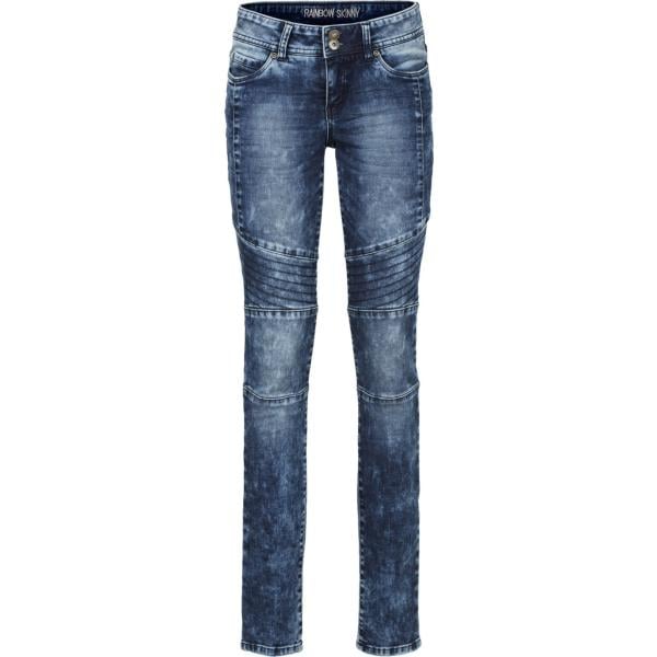 jeans skinny bonprix blu