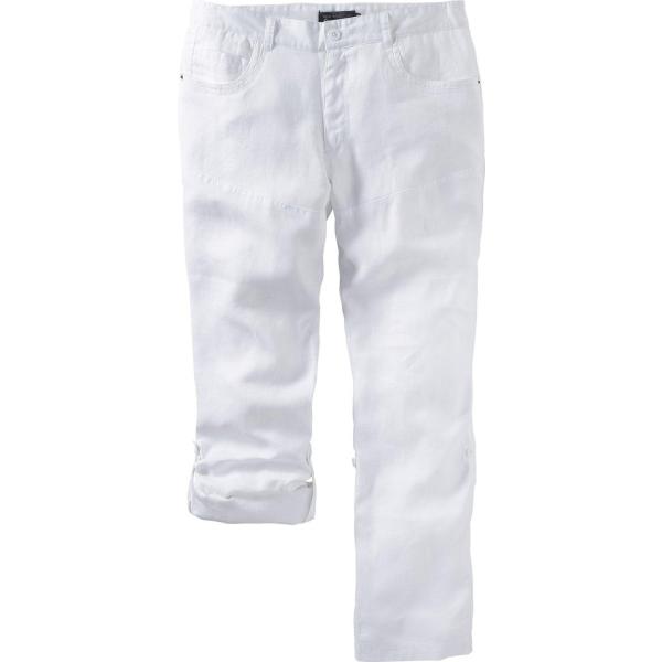 pantaloni bonprix bianco
