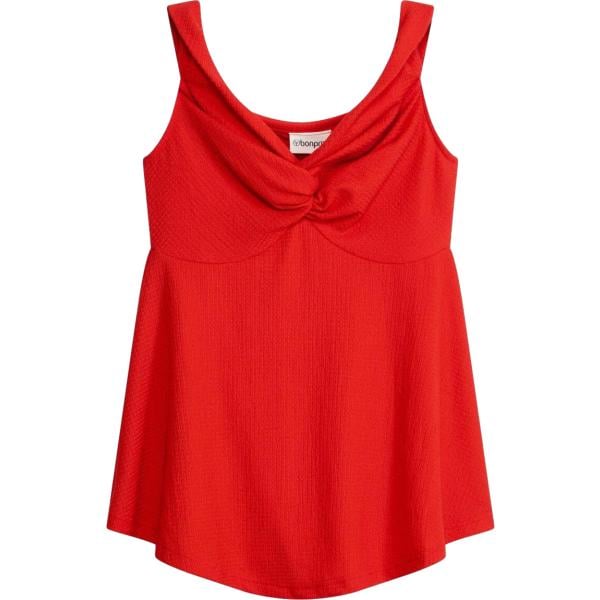 top bonprix rosso