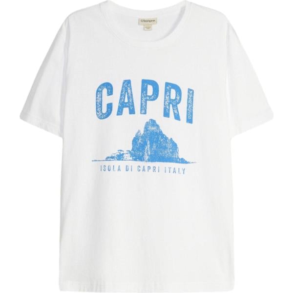 t-shirt bonprix bianco