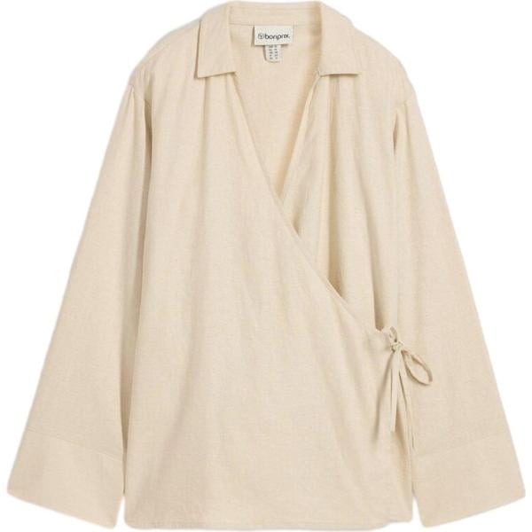 bluse bonprix marrone