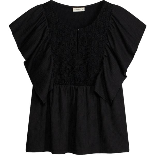 t-shirt bonprix nero