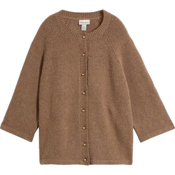 Cardigan da donna in marrone scuro bonprix