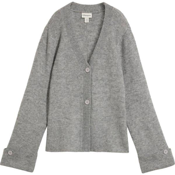 cardigans bonprix grigio