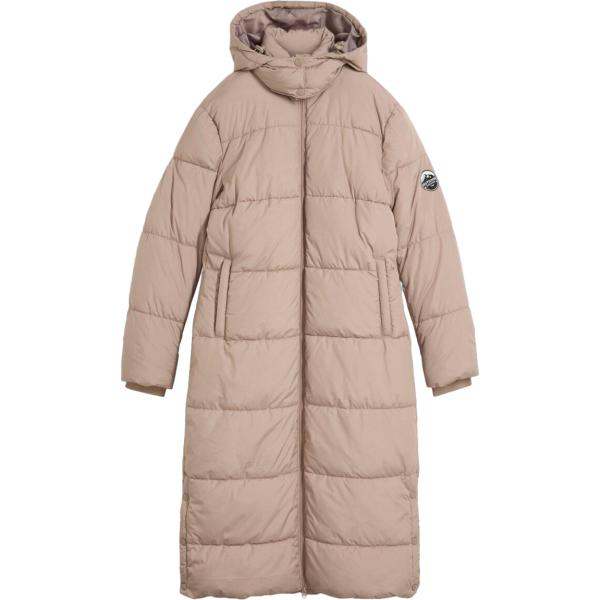 Piumino da donna in marrone scuro tessuto impermeabile bonprix bonprix