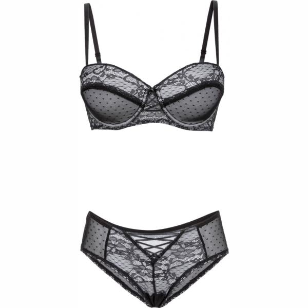 culotte Bodyflirt nero a pois