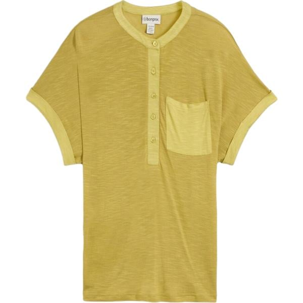 T-shirt da donna in marrone chiaro in viscosa bonprix bonprix
