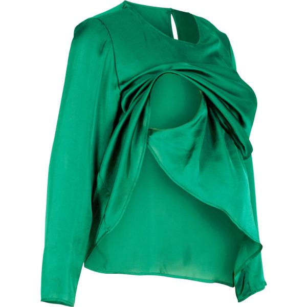bluse Bpc bonprix collection verde