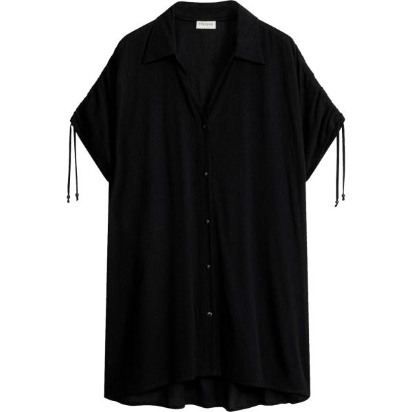 camicie a manica corta bonprix nero