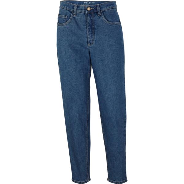 jeans mom bonprix blu