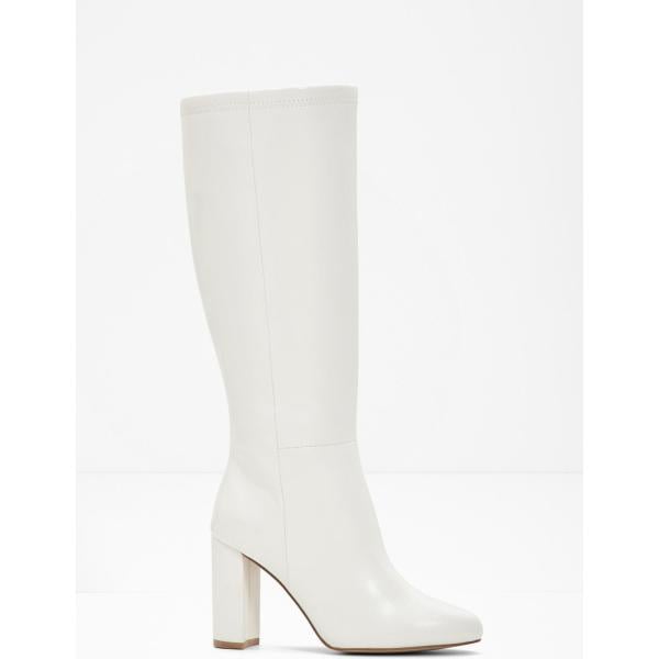 stivali bonprix bianco