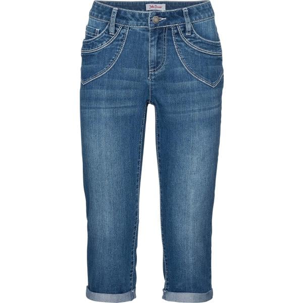 jeans dritti bonprix blu