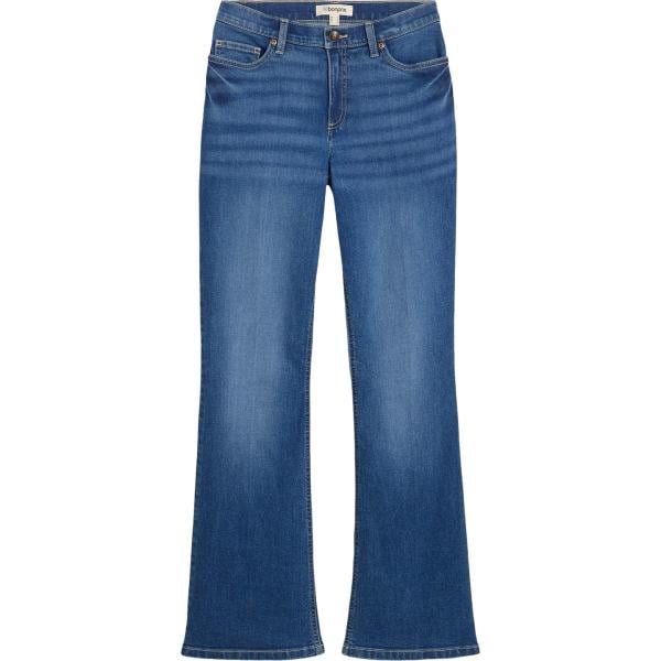 jeans bootcut bonprix blu