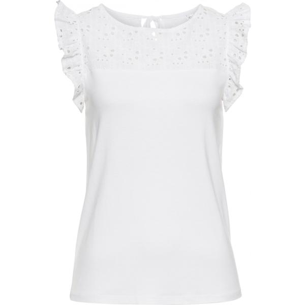 top Bodyflirt bianco