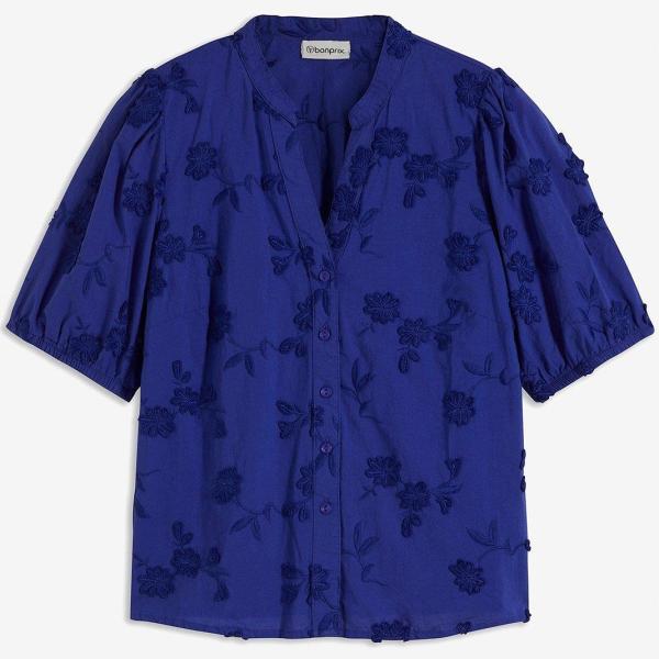 bluse bonprix blu