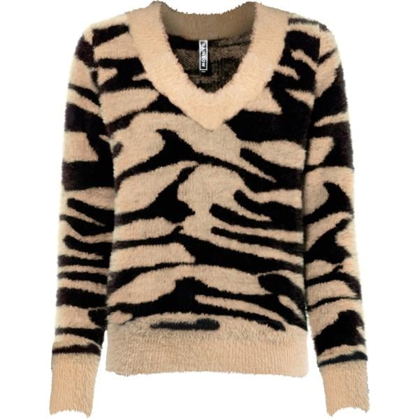 maglieria Rainbow multicolore animalier
