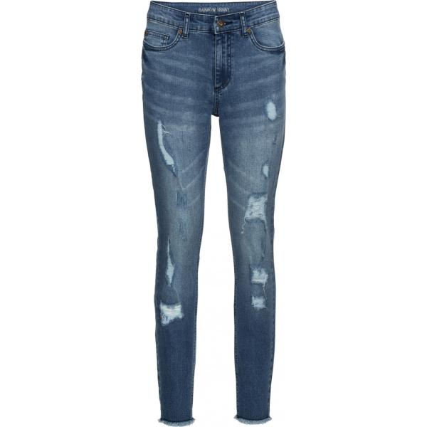 jeans strappati Rainbow blu