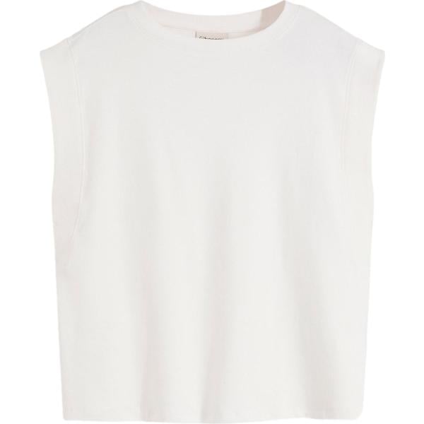 top bonprix bianco