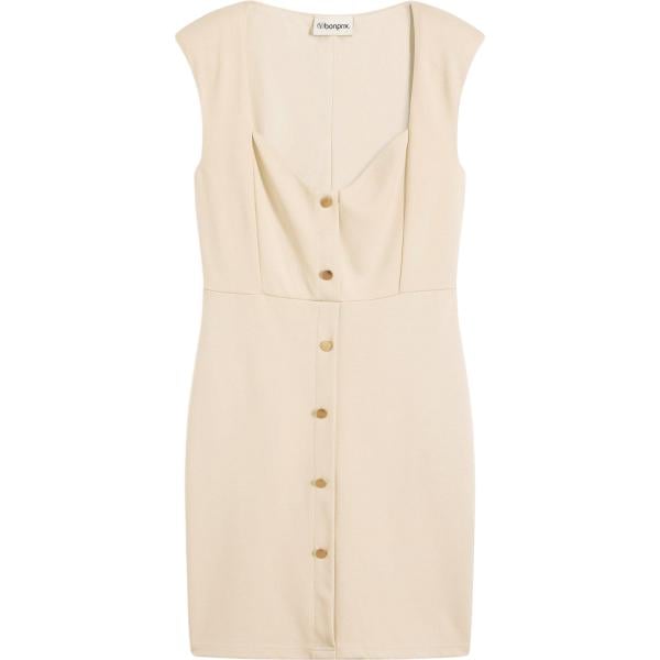 vestiti corti bonprix marrone