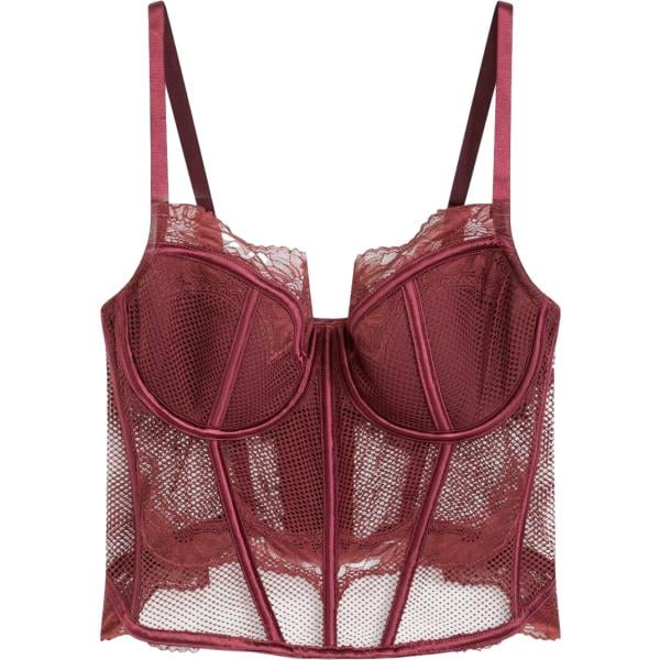 bralette bonprix rosso