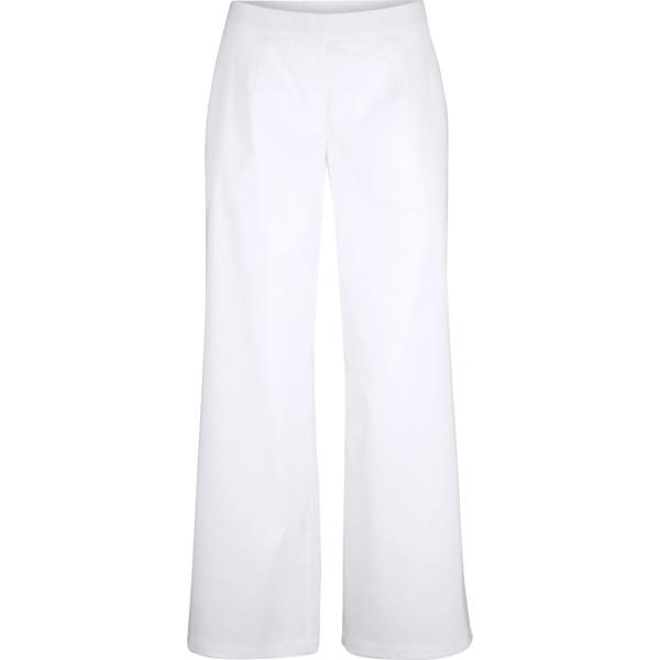 pantaloni culotte Bpc bonprix collection bianco