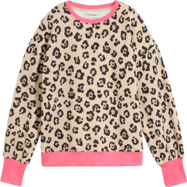 Felpa da donna in beige sabbia bonprix