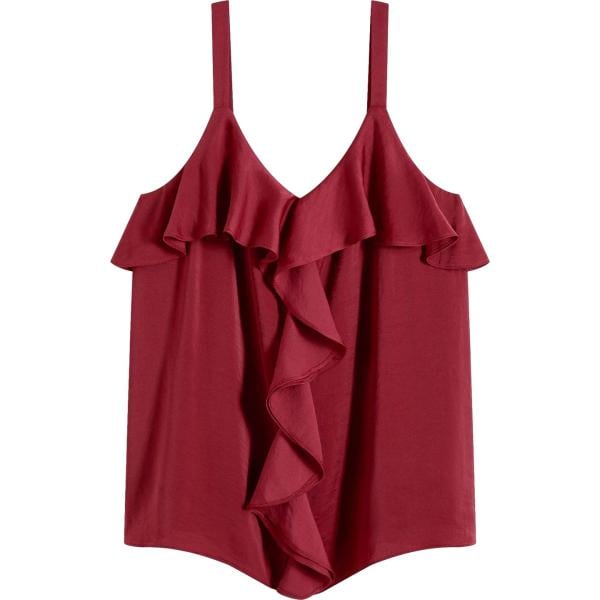 top bonprix rosso