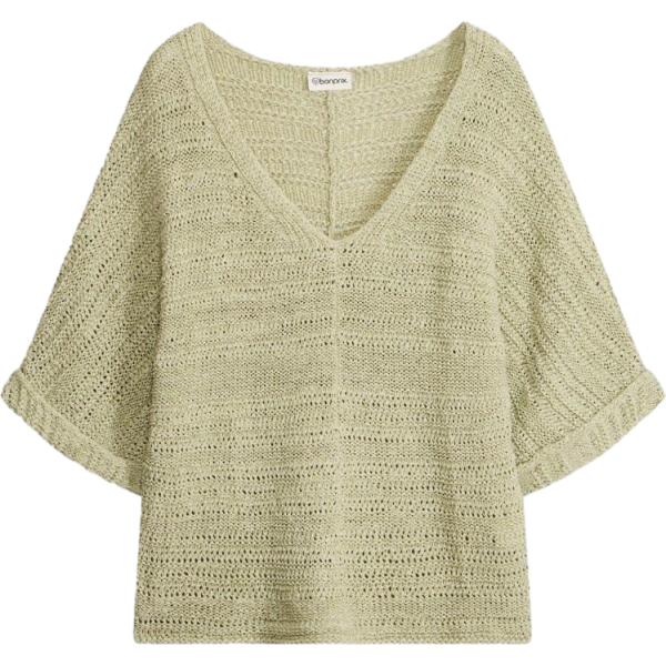 t-shirt bonprix verde