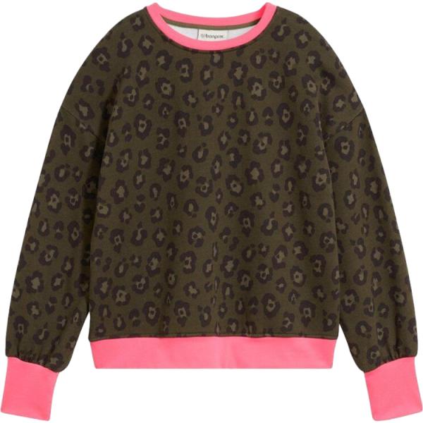 Felpa da donna in verde oliva bonprix