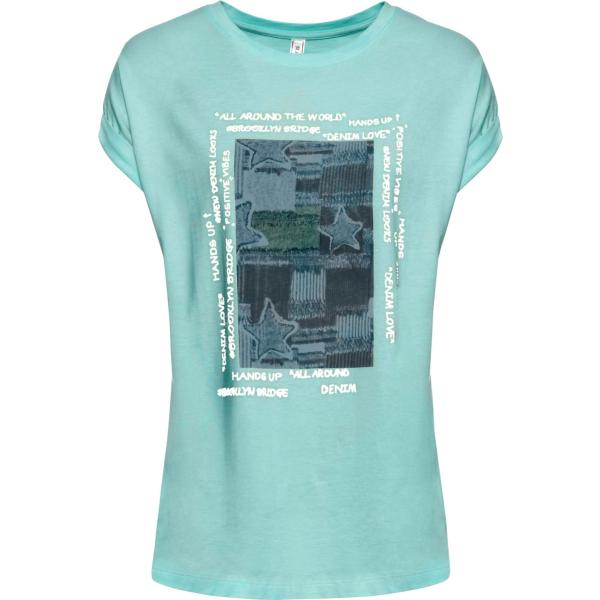 maglieria bonprix blu con stampe