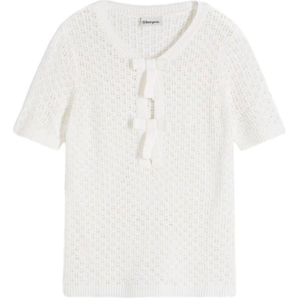 t-shirt bonprix bianco