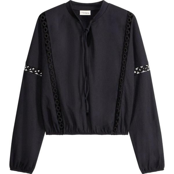 bluse bonprix nero