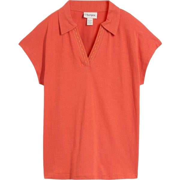 polo bonprix arancione