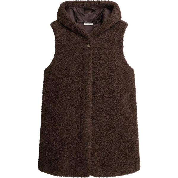 Gilet da donna in marrone scuro bonprix bonprix