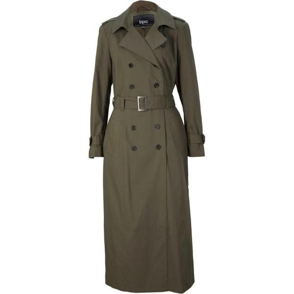 trench bonprix verde