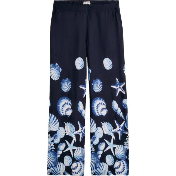 pantaloni a palazzo bonprix blu