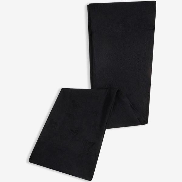 Leggings da donna in nero pece lavorato a maglia bonprix