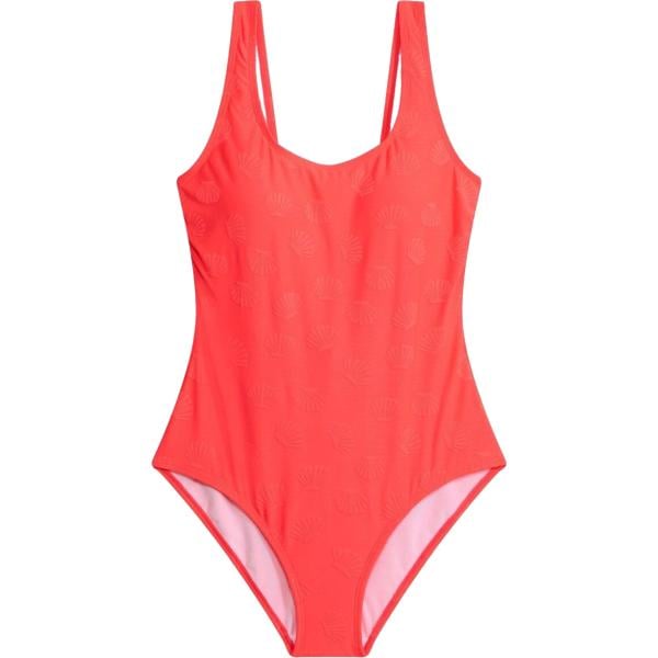 Costume intero da donna in rosso classico modellante bonprix