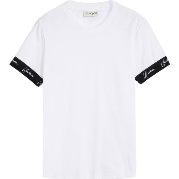t-shirt bonprix bianco