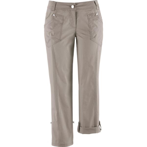 pantaloni capri Bpc bonprix collection grigio