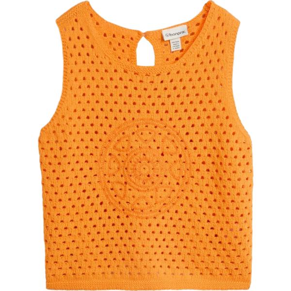 top bonprix arancione