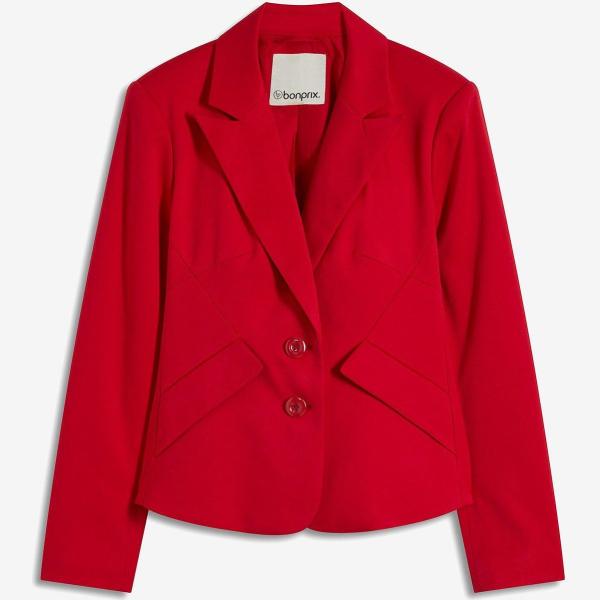 blazer bonprix rosso