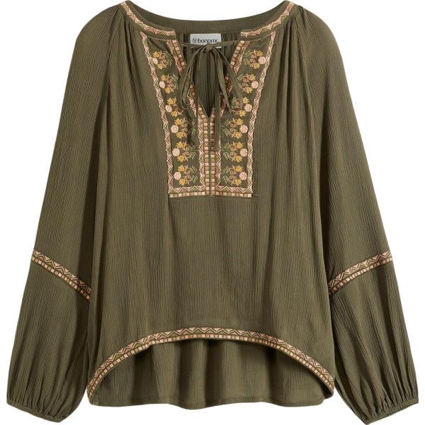 bluse bonprix marrone